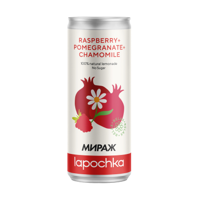 Лимонад "Малина и Гранат" Lapochka