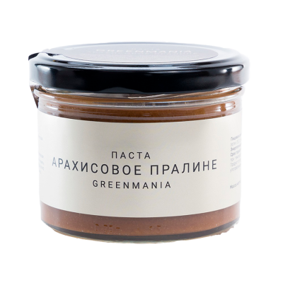 Паста "Арахисовое пралине" GreenMania