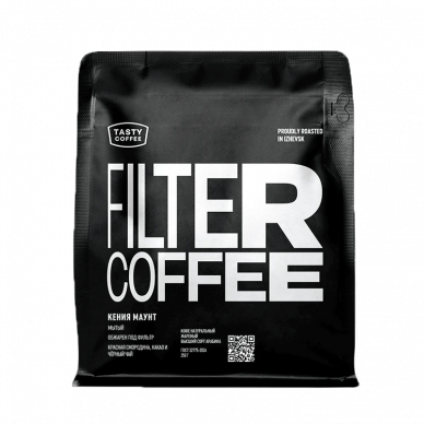 Кофе для фильтра в зернах "Кения Маунт", 250 г, Tasty Coffee