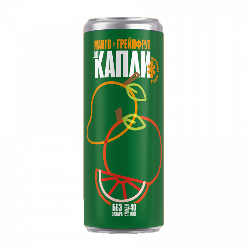 Лимонад "Манго-грейпфрут" ДО КАПЛИ