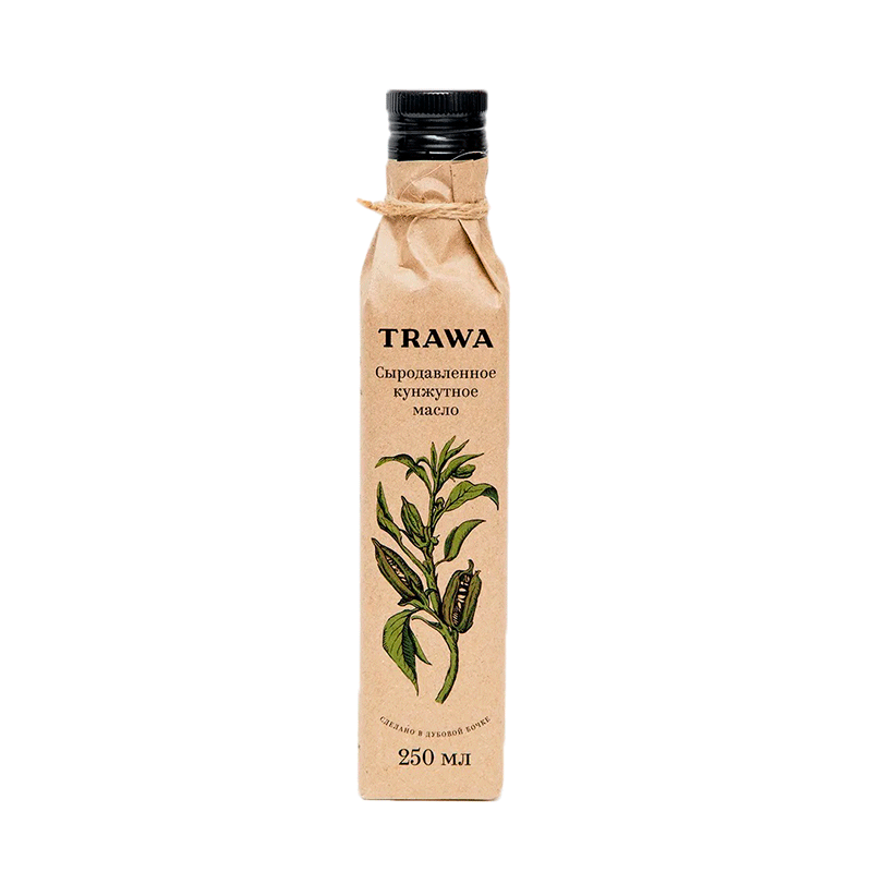 Масло кунжутное сыродавленное TRAWA