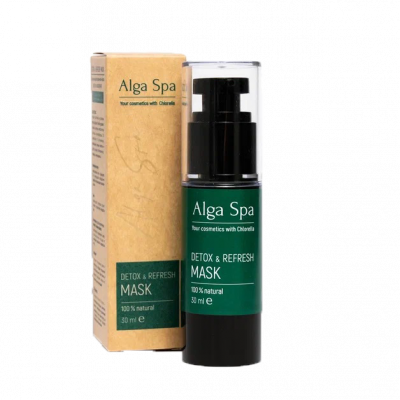 Маска "Детокс и обновление" из биомассы живых клеток хлореллы Alga Spa