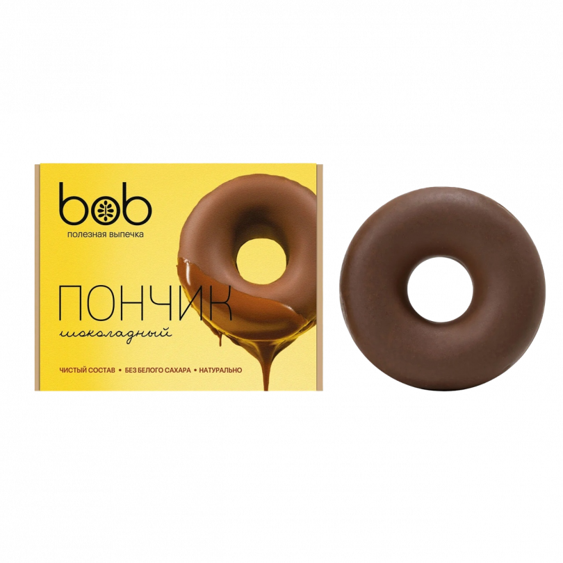 Пончик шоколадный Bob
